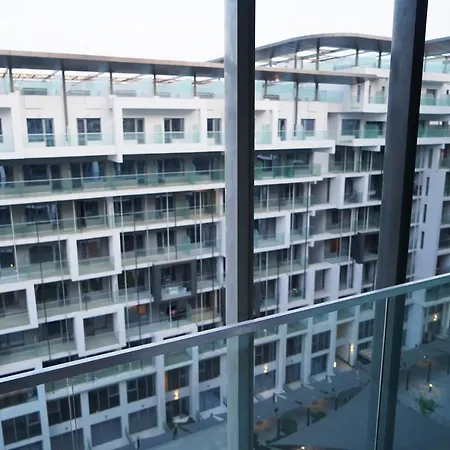 2Br Skyhome At Jade Masdar City Al Qurayyah Extérieur photo