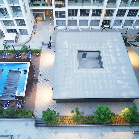 2Br Skyhome At Jade Masdar City Al Qurayyah Extérieur photo